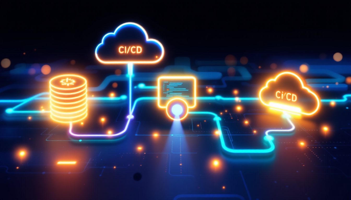 Modern CI/CD Pipeline Visualization
